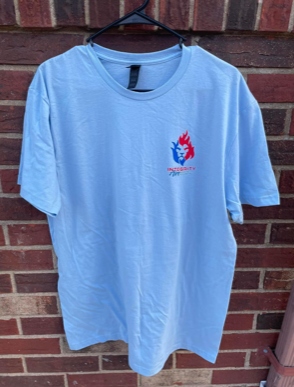 Blue Company Shirt Front